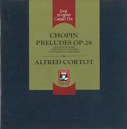 ALFRED CORTOT / アルフレッド・コルトー / ショパン:24の前奏曲集
