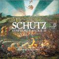 KONRAD JUNGHANEL / コンラート・ユングヘーネル / SCHUTZ:SYMPHONIAE / ハインリヒ・シュッツ:シンフォニア・サクラ第3集op.12(1650年)