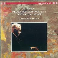 ARTHUR RUBINSTEIN / アルトゥール・ルービンシュタイン / CHOPIN: PIANO SONATAS & FANTAISIE / ショパン:ピアノ・ソナタ&幻想曲《RCAレッド・シール~ベスト100(39)》