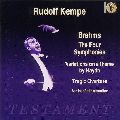 RUDOLF KEMPE / ルドルフ・ケンペ / ブラームス:交響曲全集|悲劇的序曲|ハイドンの主題による変奏曲