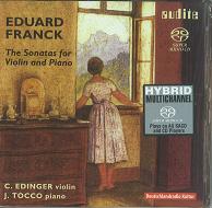 CHRISTIANE EDINGER / クリスティアーネ・エディンガー / FRANCK:THE SONATA FOR VIOLIN AND PIANO