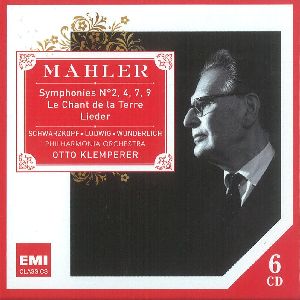 OTTO KLEMPERER / オットー・クレンペラー / MAHLER:SYMPHONY NO.2/4/7/9 / マーラー:交響曲第2番、第4番、第7番、第9番、大地の歌、歌曲集