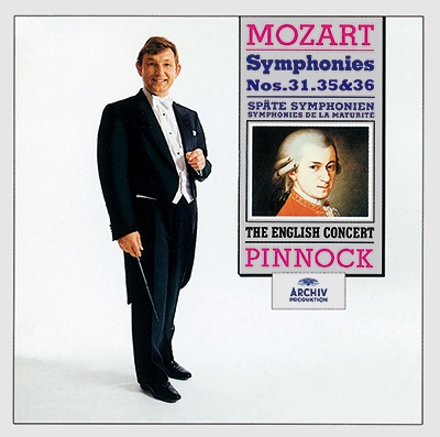 TREVOR PINNOCK / トレヴァー・ピノック / モーツァルト:交響曲第31番《パリ》、第35番《ハフナー》、第36番《リンツ》