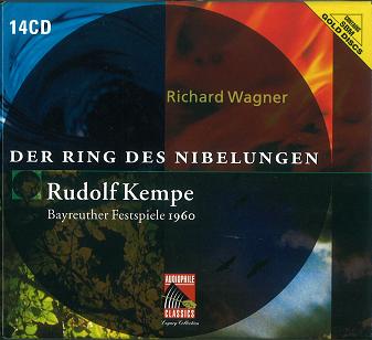 RUDOLF KEMPE / ルドルフ・ケンペ / R.Wagner : DER RING DES NIBELUNGEN / ワーグナー:楽劇《ニーベルングの指環》全曲