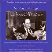PIERRE MONTEUX / ピエール・モントゥー / Sunday Evenings with Pierre Monteux / モントゥー&サンフランシスコ交響楽団<ライヴ録音集>