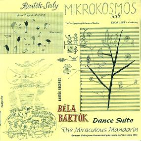 TIBOR SERLY / ティボール・シェルイ / Bartok - Serly : Mikrokosmos Suite / Bela Bartok : Dance Suite