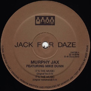 MURPHY JAX FEAT. MIKE DUNN / IT'S THE MUSIC