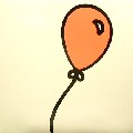 MASOMENOS / Orange Balloon