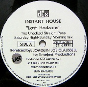 INSTANT HOUSE / インスタント・ハウス(ジョー・クラウゼル) / Lost Horizons