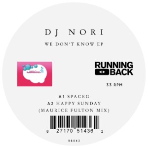 DJ NORI / DJノリ / WE DON'T KNOW  EP