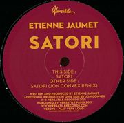 ETIENNE JAUMET / エティエンヌ・ジャウメ / Satori EP