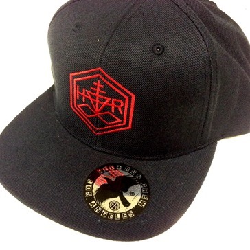 HIT + RUN CAP  / Hex Hat(Black&Red)