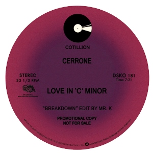 CERRONE / セローン / LOVE IN 'C' MINOR