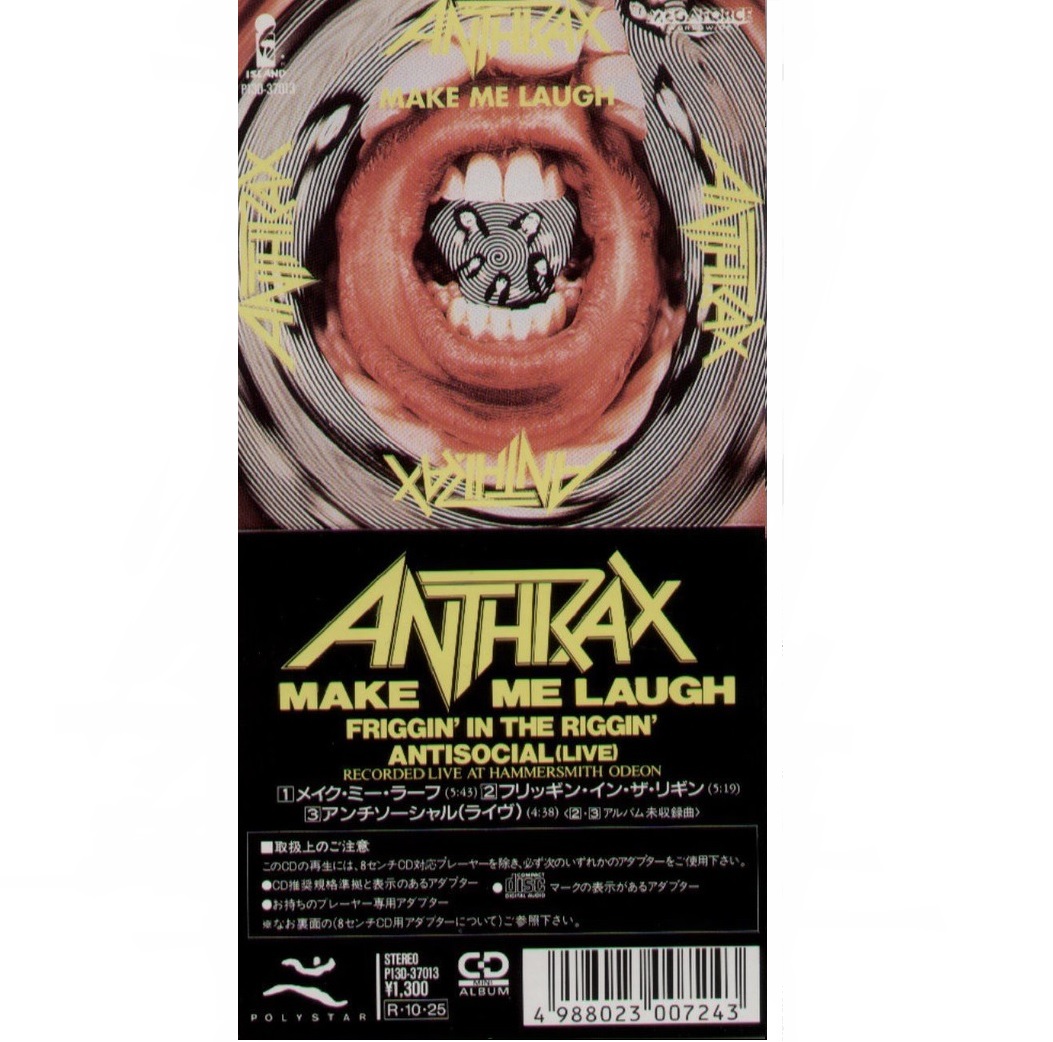 ANTHRAX / アンスラックス / メイク・ミー・ラーフ