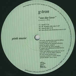 G-TRON / ONE DAY LOVER