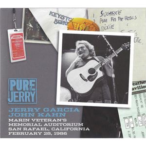 JERRY GARCIA / ジェリー・ガルシア / PURE JERRY: MARIN VETERAN'S MEMORIAL AUDITORIUM, SAN RAFAEL, CALIFORNIA, FEBRUARY 28, 1986
