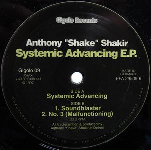 ANTHONY SHAKIR / SYSTEMIC ADVANCING E.P.