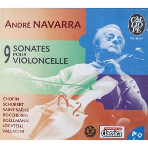 9 SONATES POUR VIOLONCELLE ANDRE NAVARRA アンドレナヴァラCLASSICディスクユニオン