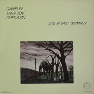 CHEKASIN/ GANELIN /TARASOV / CATALOGUE LIVE IN EAST GERMANY