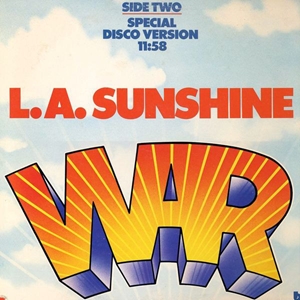 WAR / ウォー / L.A.SUNSHINE (12")