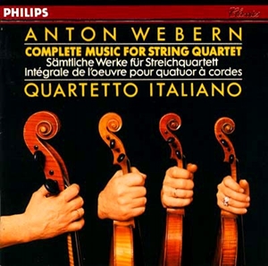 QUARTETTO ITALIANO / イタリア四重奏団 / WEBERN: COMPLETE MUSIC FOR STRING QUARTET