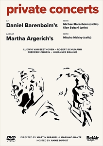 MARTHA ARGERICH & DANIEL BARENBOIM / マルタ・アルゲリッチ & ダニエル・バレンボイム / PRIVATE CONCERTS / プライベート・コンサート