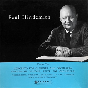 PAUL HINDEMITH / パウル・ヒンデミット / CONCERTO FOR CLARINET AND ORCHESTRA