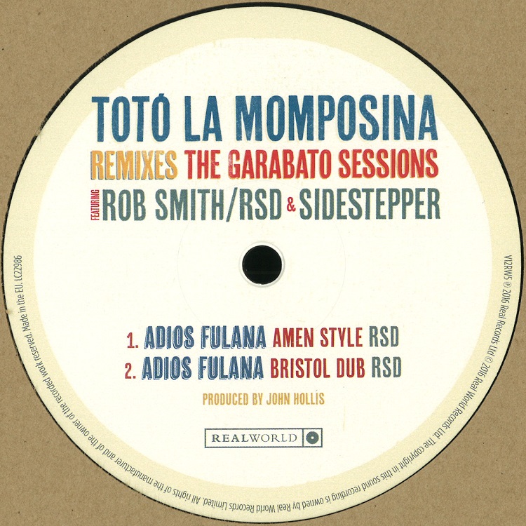 TOTO LA MOMPOSINA / トトー・ラ・モンポシーナ / THE GARABATO SESSIONS