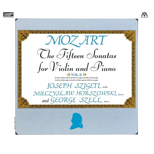 JOSEPH SZIGETI / ヨーゼフ・シゲティ / MOZART: SONATAS FOR VIOLIN & PIANO VOL.2 