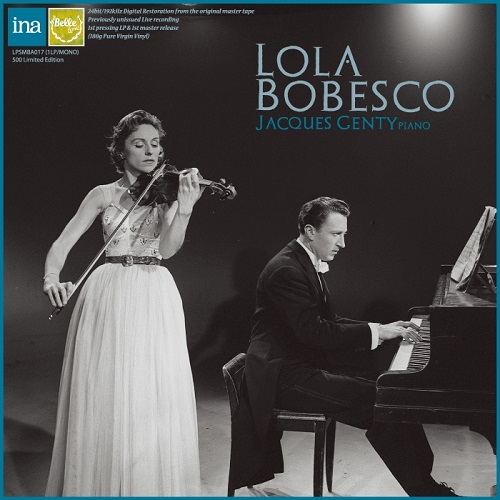 LOLA BOBESCO / ローラ・ボベスコ / PROKOFIEV & BRAHMS: VIOLIN SONATAS - RTF RECORDINGS VOL.1