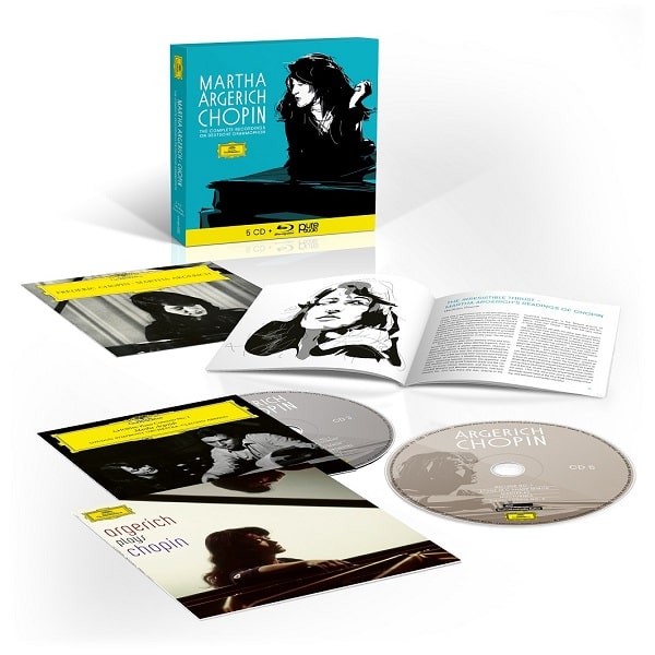 MARTHA ARGERICH / マルタ・アルゲリッチ / COMPLETE CHOPIN RECORDINGS ON DG (CD+BLU-RAY AUDIO)