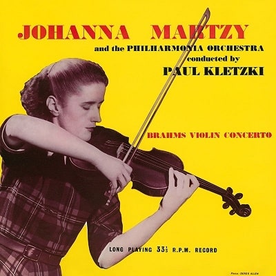 JOHANNA MARTZY / ヨハンナ・マルツィ / BRAHMS: VIOLIN CONCERTO (LP)