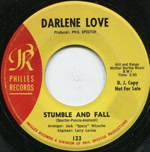 DARLENE LOVE / ダーレン・ラヴ / STUMBLE AND FALL