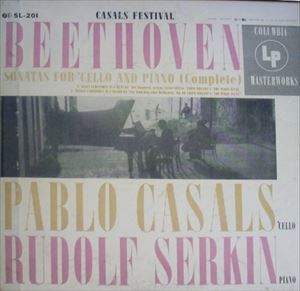 PABLO CASALS / パブロ・カザルス / BEETHOVEN: THE COMPLETE MUSIC FOR CELLO AND PIANO