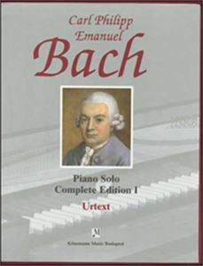 BACH ,CARL PHILIPP EMANUEL / バッハ (カール・フィリップ・エマヌエル) / PIANO SOLO COMPLETE EDITION I