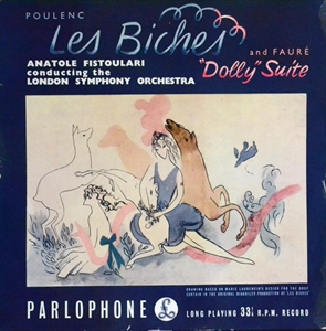 ANATOLE FISTOULARI / アナトール・フィストゥラーリ / POULENC/FAURE: LES BICHES / "DOLLY" SUITE