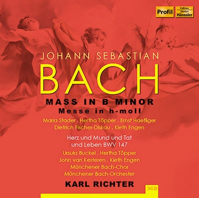 KARL RICHTER / カール・リヒター / BACH: MASS IN B MINOR / CANTATA BWV147