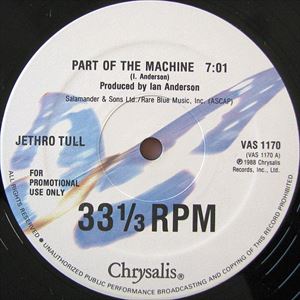 JETHRO TULL / ジェスロ・タル / PART OF THE MACHINE