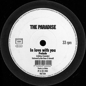 PARADISE (ALAIN QUEME & ROMUALD) / IN LOVE WITH YOU