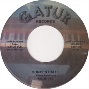 WILLIE TEE / ウィリー・ティー / CONCENTRATE / GET UP