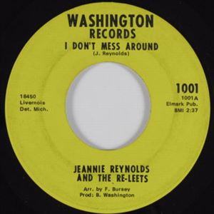 JEANNIE REYNOLDS / ジェニー・レイノルズ / I DON'T MESS AROUND / PEOPLE MAKE THE WORLD