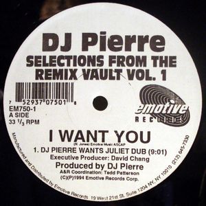 DJ PIERRE / SELECTIONS FROM THE REMIX VAULT VOL.1
