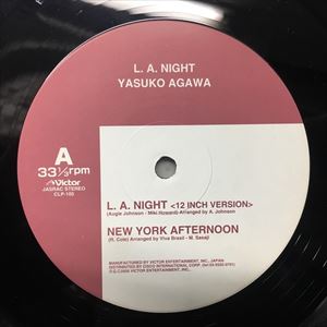 YASUKO AGAWA / 阿川泰子 / L. A. NIGHT