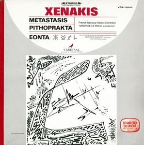 IANNIS XENAKIS / ヤニス・クセナキス / METASTASIS / PITHOPRAKTA / EONTA