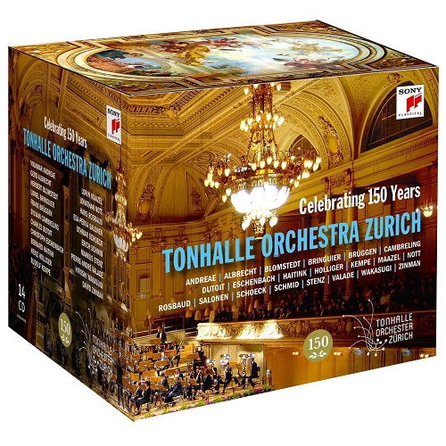 TONHALLE-ORCHESTER ZURICH / チューリヒ・トーンハレ管弦楽団 / 150th ANNIVERSARY EDITION
