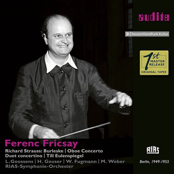 FERENC FRICSAY / フェレンツ・フリッチャイ / R.STRAUSS: BURLESKE / OBOE CONCERTO / DUET CONCERTINO / TILL EULENSPIEGEL