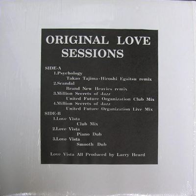 ORIGINAL LOVE / オリジナル・ラヴ / セッションズ