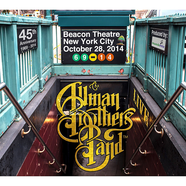 ALLMAN BROTHERS BAND / オールマン・ブラザーズ・バンド / 2014-10-28 LIVE AT BEACON THEATRE, NEW YORK, NY, OCTOBER 28, 2014 (4CDR)