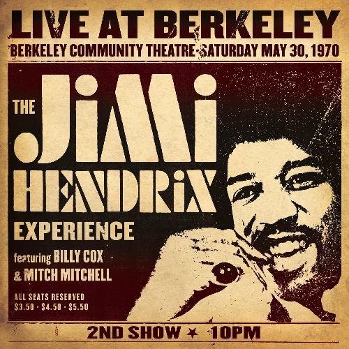 JIMI HENDRIX (JIMI HENDRIX EXPERIENCE) / ジミ・ヘンドリックス (ジミ・ヘンドリックス・エクスペリエンス) / LIVE AT BERKELEY (2LP)