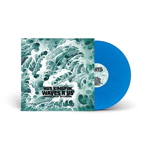 HUS KINGPIN / WAVES R US "Blue Marbled Vinyl"